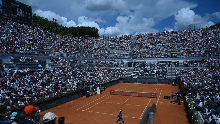 Das Masters in Rom ist ein Zuschauermagnet. © APA/afp / PIERO CRUCIATTI