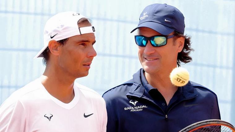 Der spanische Coach (rechts) mit seinem Ex-Schützling Rafael Nadal (links). © Instagram/@carlosmoya.fp