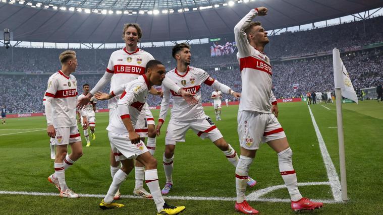 Der VfB Stuttgart holte den DFB-Pokal. © ANSA / CHRISTOPHER NEUNDORF