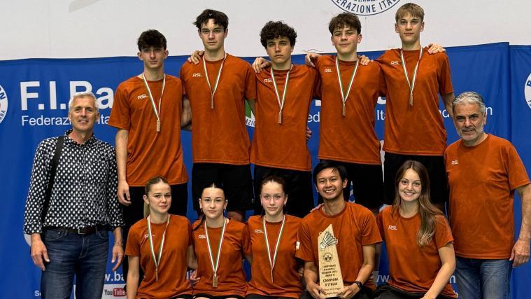 The Mals badminton players return home from Milan with a sense of success.