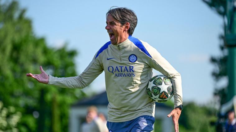 Inter-Trainer Simone Inzaghi. © ANSA / PIERO CRUCIATTI