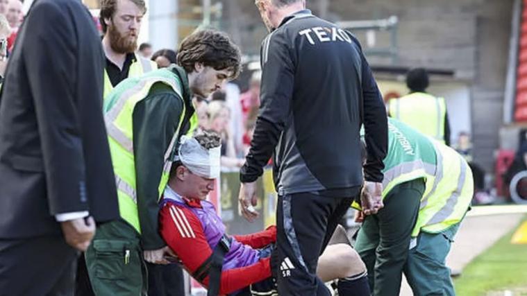 Jack MacKenzie hat eine schwere Kopfverletzung erlitten.