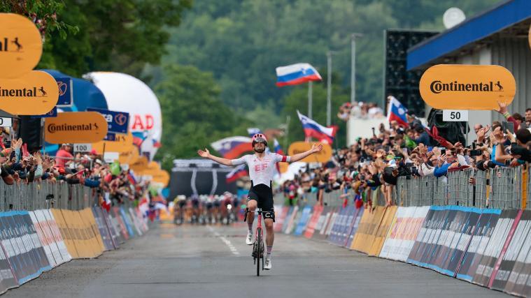 Kasper Asgreen took the stage win. © APA/afp / LUCA BETTINI