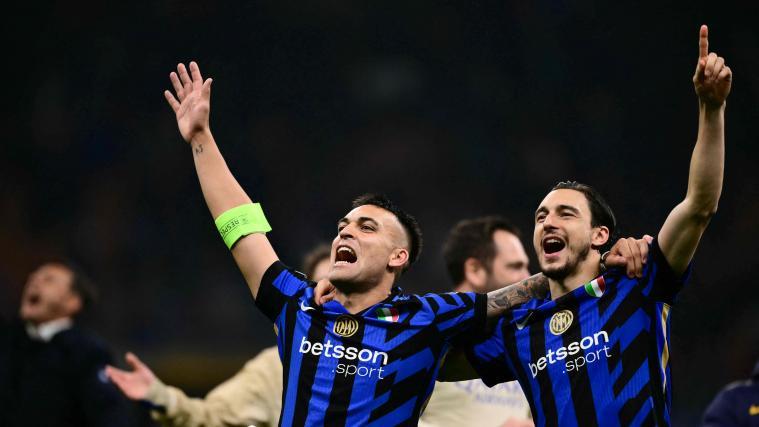 Lautaro Martinez und Matteo Darmian wollen die Champions League. © APA/afp / MARCO BERTORELLO