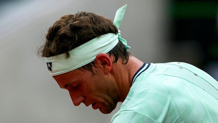 Mitfavorit scheiterte in Paris überraschend früh. © APA/afp / ALAIN JOCARD