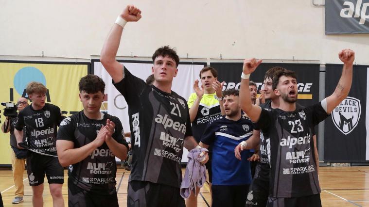 Nach dem Finaleinzug am Mittwoch bereiten sich die Black Devils auf die Finalserie gegen Conversano vor. © R. Eheim