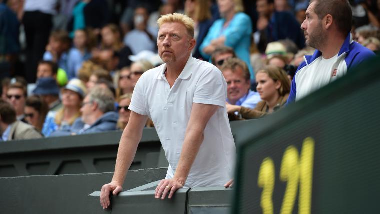 Boris Becker wird in Wimbledon nicht vorort sein. © APA/afp / GLYN KIRK