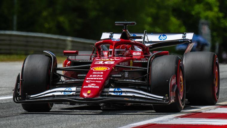 Charles Leclerc at the Austrian Grand Prix. © APA/afp / ANDREJ ISAKOVIC