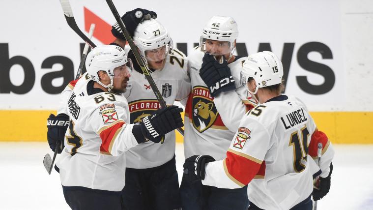 Die Florida Panthers sind nur noch einen Sieg vom Stanley Cup entfernt. © APA / LEILA DEVLIN
