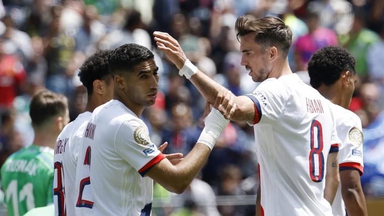 Die PSG-Spieler jubeln über den Achtelfinaleinzug. © ANSA / JOHN G. MABANGLO