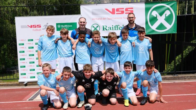 Die SGP Obervinschgau holte sich den Titel in der U10-Kategorie.