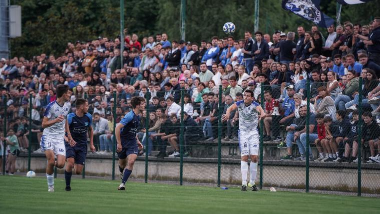 A memorable match: Unterland Berg and Sarntal played in front of around 1.000 fans. © Thomas Debelyak