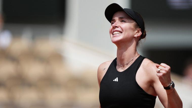 Elina Svitolina hat ihre French-Open-Siege den Kindern ihrer Heimat gewidmet. © APA/afp / DIMITAR DILKOFF