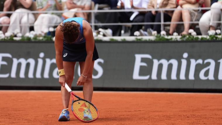 Enttäuscht: Jasmine Paolini ist bei den French Open ausgeschieden. © APA/afp / DIMITAR DILKOFF
