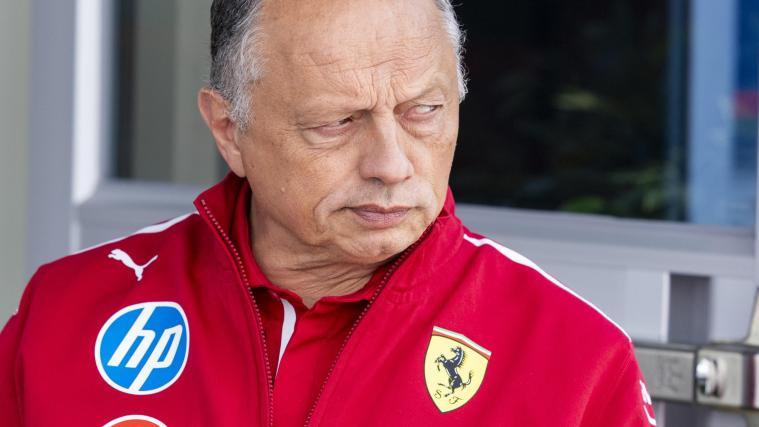 Frederic Vasseur lashed out at journalists. © ANSA / SHAWN THEW