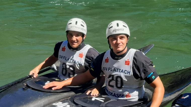 Jacopo Vicentini und Marian Drescher (von links)