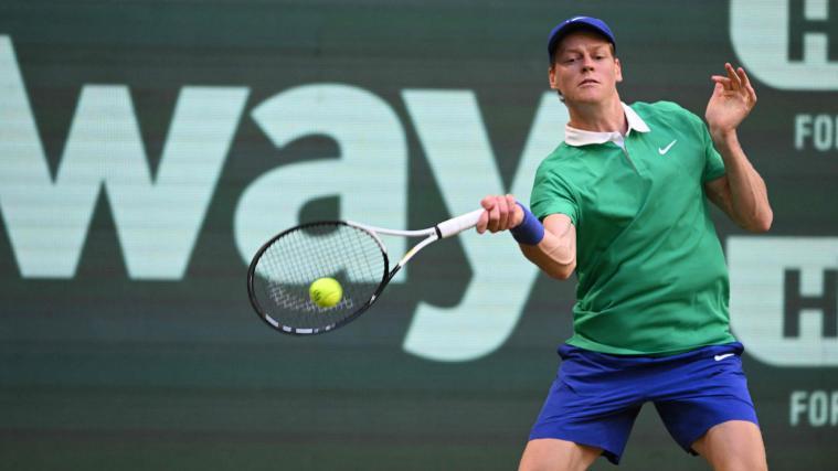 Jannik Sinner musste sich geschlagen geben. © APA/afp / CARMEN JASPERSEN