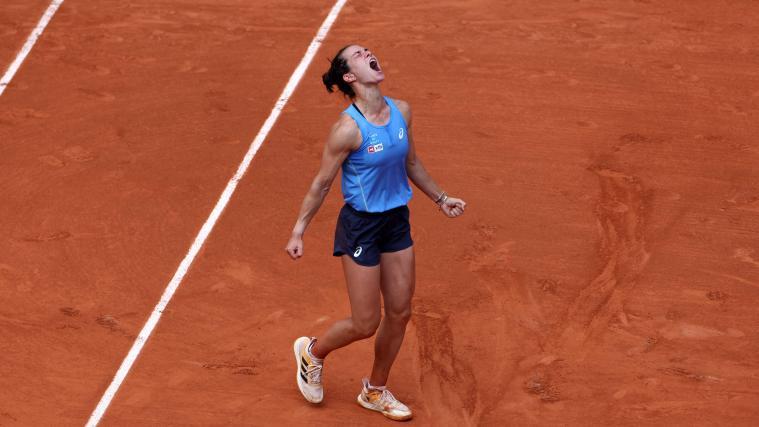 Lois Boisson steht im Viertelfinale. © APA/afp / ALAIN JOCARD