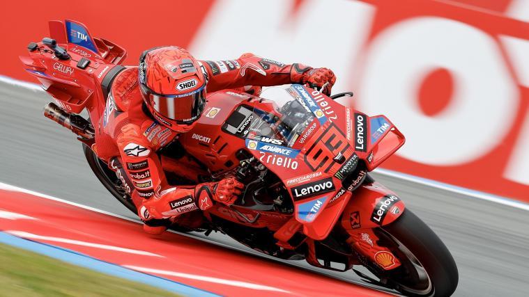 Marc Márquez had the edge in the duel with his brother. © ANSA / VINCENT JANNINK
