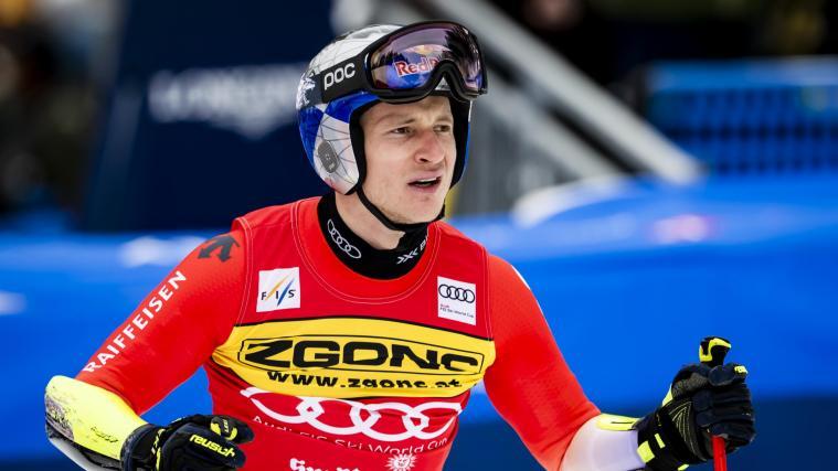 Marco Odermatt  ärgert sich über das neue Verbot. © ANSA / JEAN-CHRISTOPHE BOTT