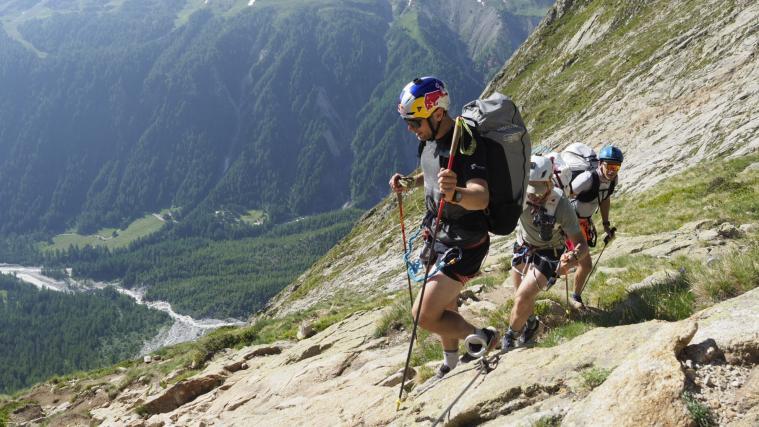Patrick von Känel und Co. erklimmen den Mont Blanc. © Vitek Ludvik
