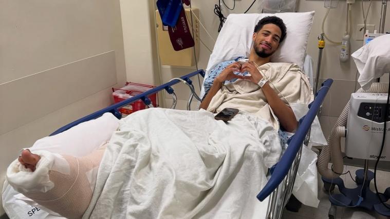 Tyrese Haliburton hat sich schwer verletzt.