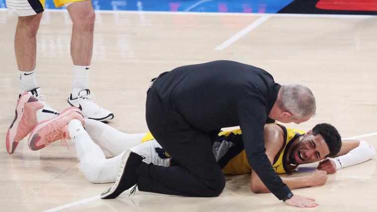 Tyrese Haliburton hat sich schwer verletzt. © APA / JUSTIN FORD