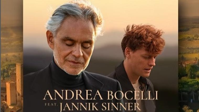 Was hat Jannik Sinner mit Andrea Bocelli vor?