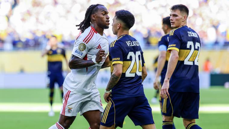Zwischen Benfica und Boca Juniores kochten die Emotionen mehrfach hoch. © ANSA / CRISTOBAL HERRERA-ULASHKEVICH