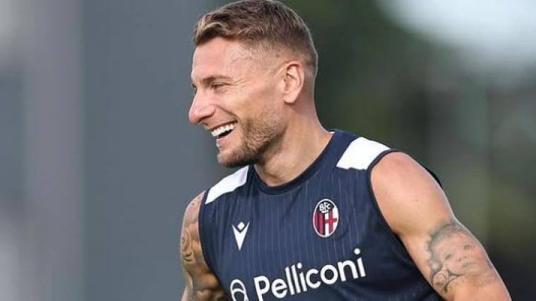 Auch Ciro Immobile ist beim Trainingslager in Vals dabei. © Bologna FC