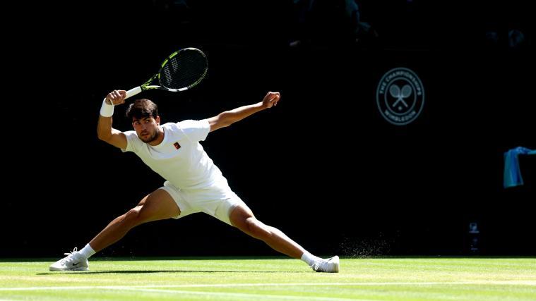 Carlos Alcaraz zeigt sich in bestechender Form. © ANSA / NEIL HALL