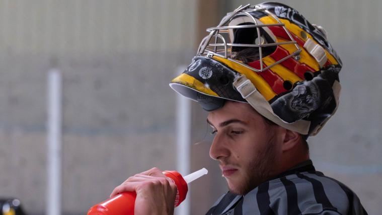 Damian Clara startet in die neue Saison. © Brynäs IF/Hannes Skagerlind