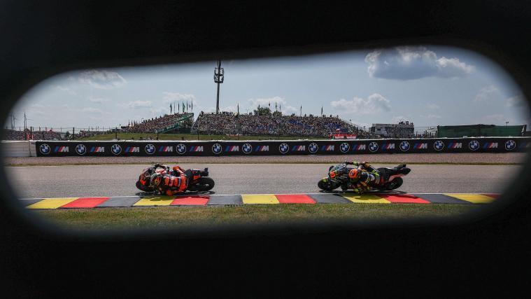 The Sachsenring in eastern Germany is a true MotoGP classic. © APA/afp / RONNY HARTMANN