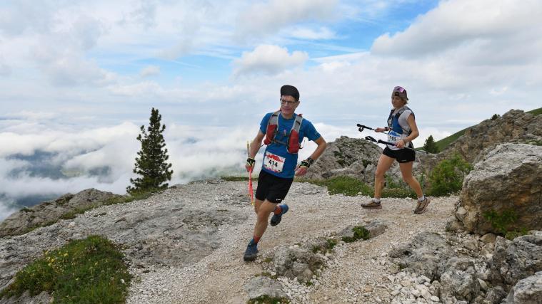 Der Skymarathon bringt die Athleten an ihre Grenzen. © Franz Spiess