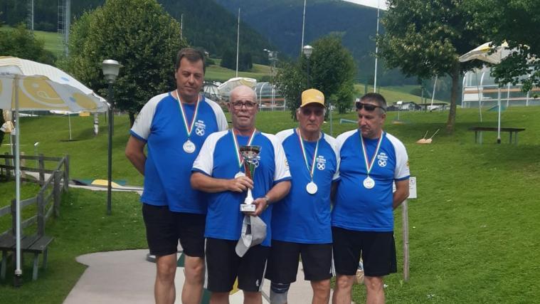The Algund team is the Italian runner-up in the seniors category.