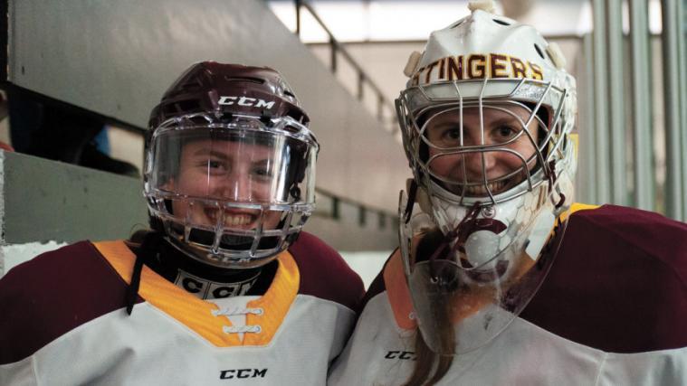 Die beiden kanadischen Schwestern Leonie und Alice Philbert (von links) werden in der kommenden Saison den EVB Eagles Südtirol verstärken.