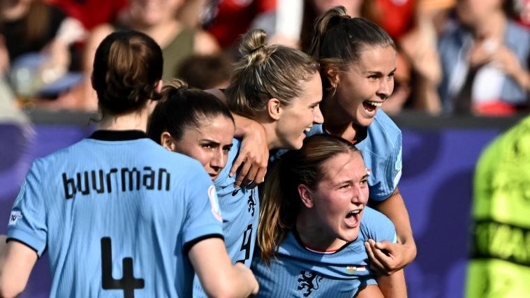 Les Néerlandaises ont réussi leur début de Championnat d'Europe. © APA/afp / FABRICE COFFRINI