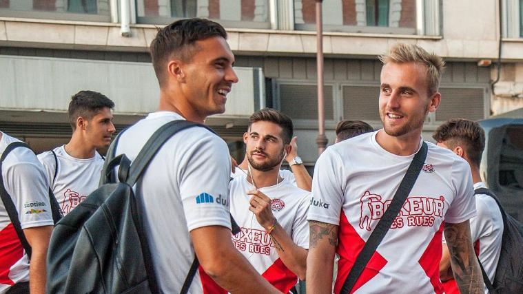 Ein Bild aus früheren Tagen: Hannes Fink (links) und Fabian Tait (rechts) als Mitspieler. © Paolo Savio