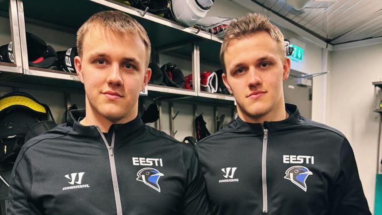 Erik und Marek Potsinok heuern bei den Cavs an. © Eesti Hoki