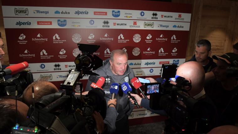 Fabrizio Castori stand den Medienvertretern Rede und Antwort. © DLife