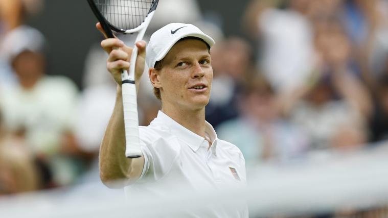 Jannik Sinner is in the round of 16 at Wimbledon. © ANSA / TOLGA AKMEN