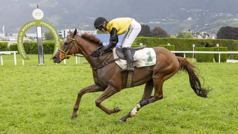 Lady Lenka Neprasova was the measure of all things in Merano on Saturday. © FOTO PRESS ARIGOSSI 2025