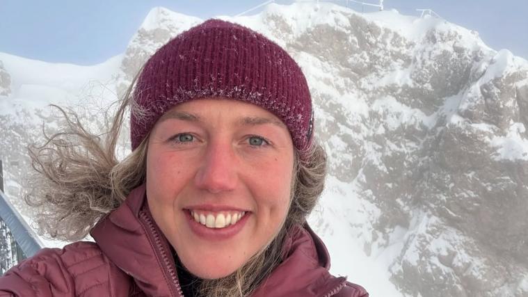 La vie de Laura Dahlmeier est en danger. © Médias Sociaux