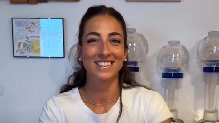 Lisa Vittozzi wurde überrascht. © Screenshot