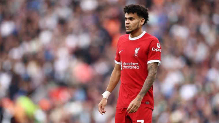 Luis Diaz tauscht das Liverpool-Trikot gegen jenes des FC Bayern. © ANSA / ADAM VAUGHAN