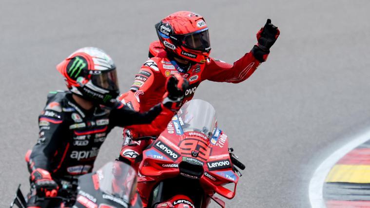 Marc Márquez hat auf dem Sachsenring triumphiert. © ANSA / Filip Singer