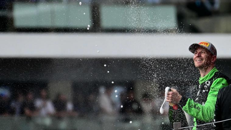 Nico Hülkenberg erlebte in Silverstone seine Sternstunde. © APA/afp / BEN STANSALL