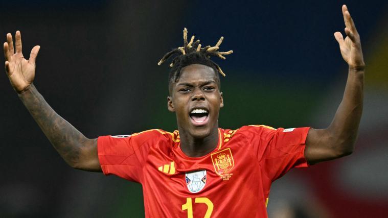 Nico Williams wird nicht zum FC Bayern und auch nicht zum FC Barcelona wechseln. © APA/afp / INA FASSBENDER