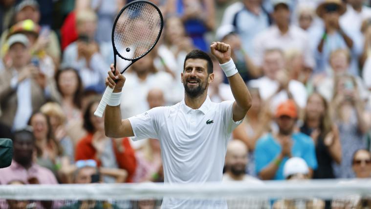 Novak Djokovic est en huitièmes de finale. © ANSA / TOLGA AKMEN