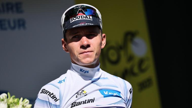 Remco Evenepoel könnte vor einem großen Wechsel stehen. © ANSA / CHRISTOPHE PETIT TESSON